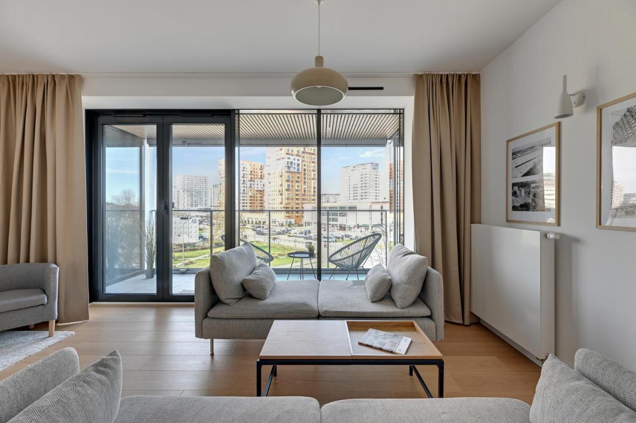 Tarasy Baltyku Seaside, Sauna, Gym & Free Parking By Downtown Apartments Gdansk Ngoại thất bức ảnh