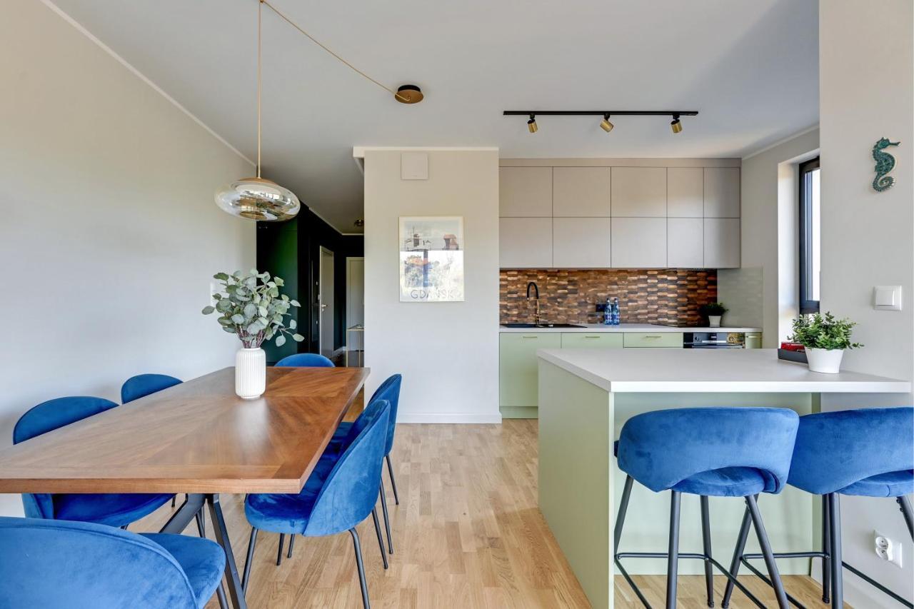 Tarasy Baltyku Seaside, Sauna, Gym & Free Parking By Downtown Apartments Gdansk Ngoại thất bức ảnh